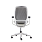 GT Chair NEOSEAT White Mid Back Ergo Swivel Staff Office Chair