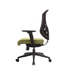 Green Upholstery Project Office Chairs  Nylon Base Height adjustable Computer Task Seating