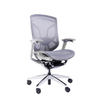 High Back Mesh Office Chair 65mm PU Alu. Base With Lumbar Support