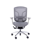 High Back Mesh Office Chair 65mm PU Alu. Base With Lumbar Support