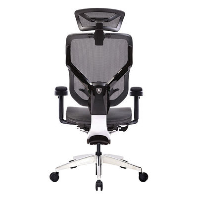 Black PA Plastic Ergonomic Revolving Chair High Elastic Wintex Mesh Chair Lumbar Support